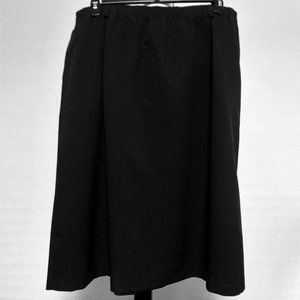 26W Blair Boutique Black Skirt w/ Elastic Waist
